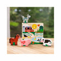 Melissa & Doug Wooden Farm Animals Matching Toy