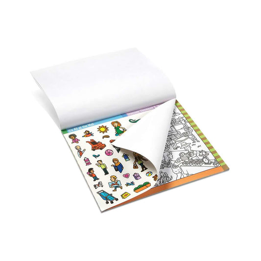 Melissa & Doug Around Town Seek & Find Sticker Pad