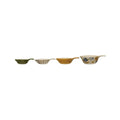 Hand-Painted Stoneware Measuring Cups Set