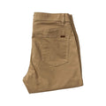 Duck Head Men's Classic Fit Pinpoint Canvas Five-Pocket Pants, Weathered Oak, alternate view 1