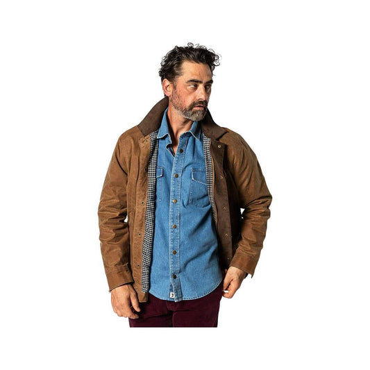 Duck Head Men's Waxed Duck Canvas Jacket Buckskin