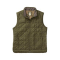 Duck Head Men's Fremont Performance Quilted Vest  Olive