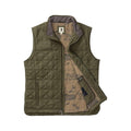 Duck Head Men's Fremont Performance Quilted Vest  Olive