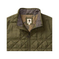 Duck Head Men's Fremont Performance Quilted Vest  Olive