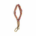 Joy Susan Multi Twill Woven Easy Find Wristlet Keychain