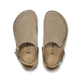 Birkenstock Men's Lutry Suede Shoes  Gray Taupe