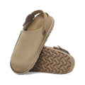 Birkenstock Men's Lutry Suede Shoes  Gray Taupe