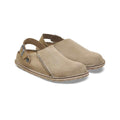 Birkenstock Men's Lutry Suede Shoes  Gray Taupe