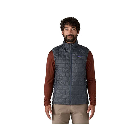 Color swatch for Patagonia Men's Nano Puff Vest in Old Growth Green