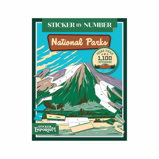 Sticker by Number National Parks Sticker Emporium