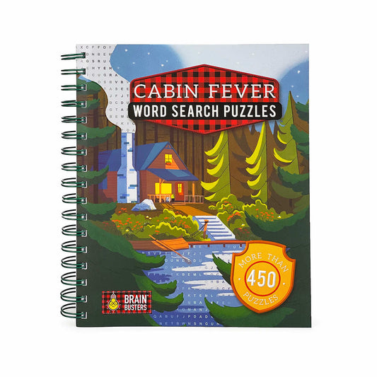 Cabin Fever Word Search Puzzles Book