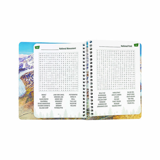 National Parks Word Search Book