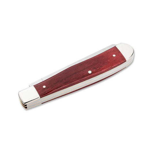 Boker Traditional Series 2.0 1095 Trapper Smooth Red Bone Knife