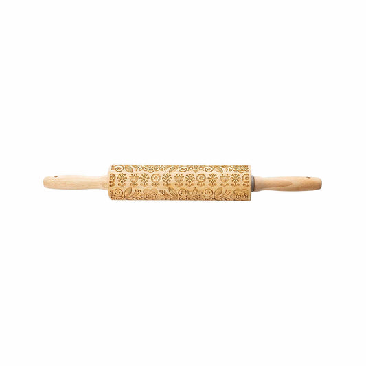 Tablecraft Spring Embossed Rolling Pin