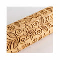 Tablecraft Fall Embossed Rolling Pin