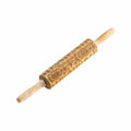Tablecraft Fall Embossed Rolling Pin