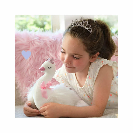 Bearington Grace the Princess Swan Plush Toy