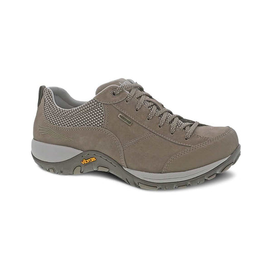 Women's Paisley Suede Shoes - Wide Walnut