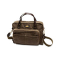 Duck Head Waxed Canvas Laptop Bag Field Brown