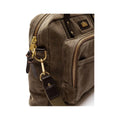 Duck Head Waxed Canvas Laptop Bag  Field Brown