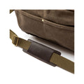 Duck Head Waxed Canvas Laptop Bag  Field Brown