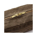 Duck Head Waxed Canvas Dopp Kit  Field Brown