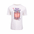 Barefoot Baby Kids' Mast General Store Candy Barrel Raccoon Short Sleeve T-Shirt Soft Beige