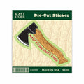 Mast General Store Knife Shop Axe Sticker