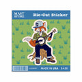 Mast Store Outfitters Banjo Fox Sticker
