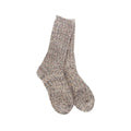 World's Softest Women's Weekend Ragg Crew Socks Nutty