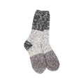 World's Softest Women's Weekend Ragg Crew Socks Stone Cb Mlti