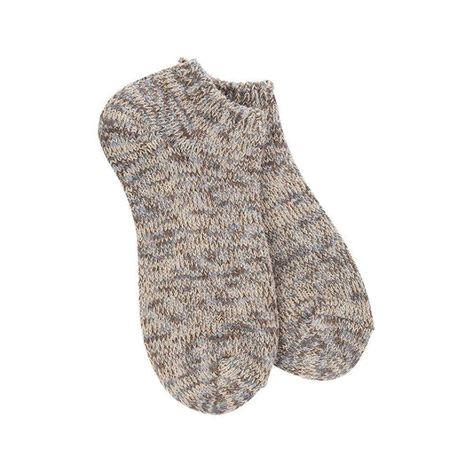 World's Softest Women's Weekend Ragg Low Socks Rocky Confetti