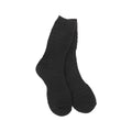 World's Softest Women's Weekend Patch Crew Socks Black
