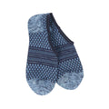 World's Softest Women's Weekend Gallery Footsie Socks Peacoat Multi