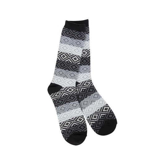 World's Softest Women's Weekend Gem Crew Socks Pink Multi