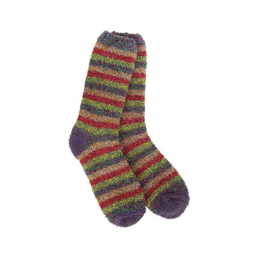 World's Softest Women's Cozy Crew Socks Winter Multi