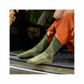 Farm to Feet Women's Greenville Socks  Mosstone