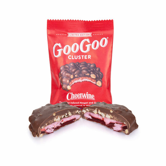 Cheerwine Goo Goo Cluster Chocolate Candy