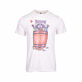 Barefoot Baby Mast General Store Candy Barrel Raccoon Short Sleeve T-Shirt Soft Beige
