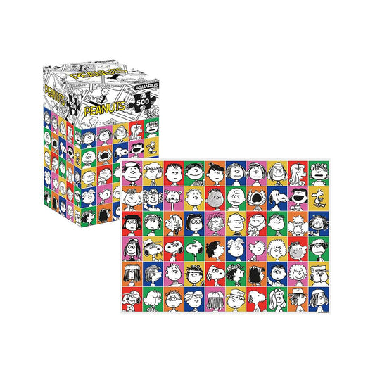 Peanuts Portraits 75th Anniversary 500 Piece Jigsaw Puzzle