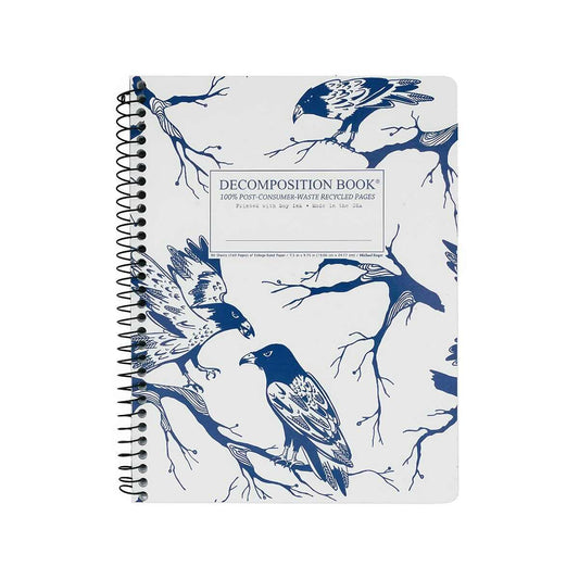 Ravens College Ruled Spiral Notebook