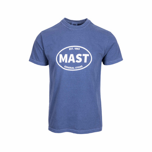 Mast General Store Euro Badge Short Sleeve T-Shirt Denim