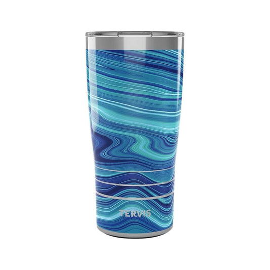 Aqua Agate Stainless Steel Tumbler