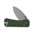 Baby Banter Crossbar Drop-Point Knife Stnwash