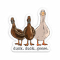 Barefoot Baby Duck Duck Goose Sticker