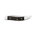 Smooth Black Curly Oak Small Texas Toothpick Knife