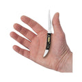 Smooth Black Curly Oak Small Texas Toothpick Knife