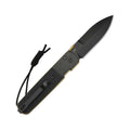 Locust Spear Point Folding Knife Black