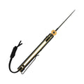 Locust Spear Point Folding Knife Black