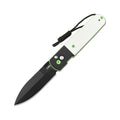 Locust Spear Point Folding Knife White